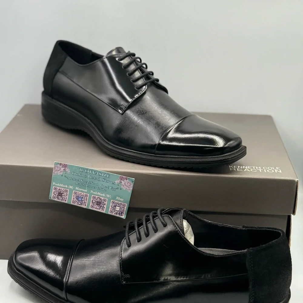 KENNETH COLE REACTION ILL LIKE THAT OXFORDS (8.5)‎